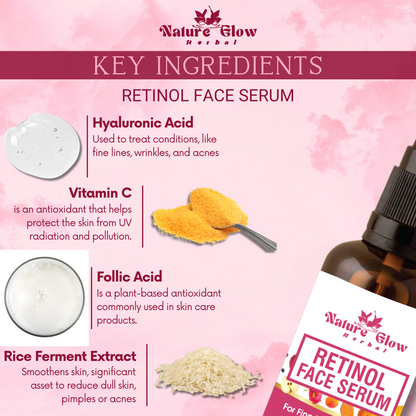 Nature Glow Retinol Face Serum