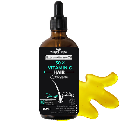 Nature Glow 30X Vitamin C Drop Hair Serum