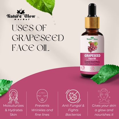 Nature Glow GrapeSeed Facial Oil