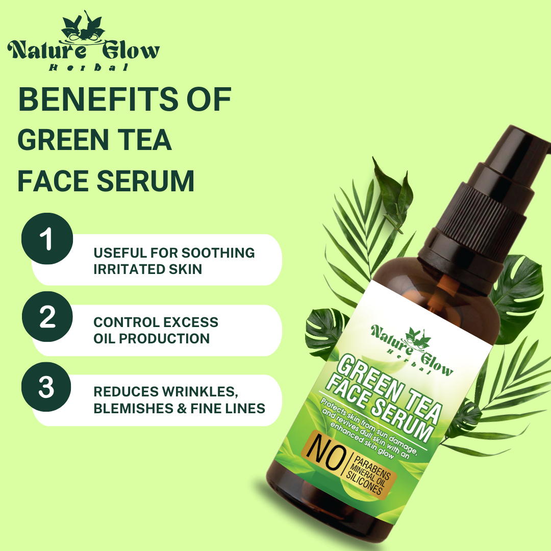 Nature Glow - Green Tea Face Serum