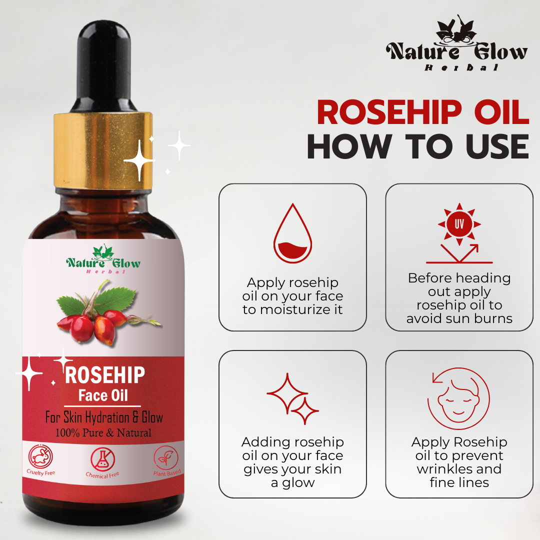 Nature Glow Rosehip Facial Oil