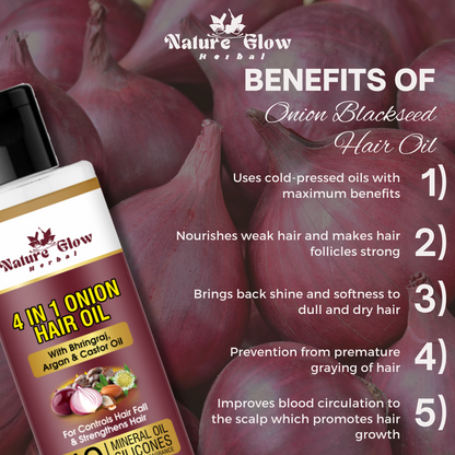 Nature Glow 4-in-1 Hair Oil