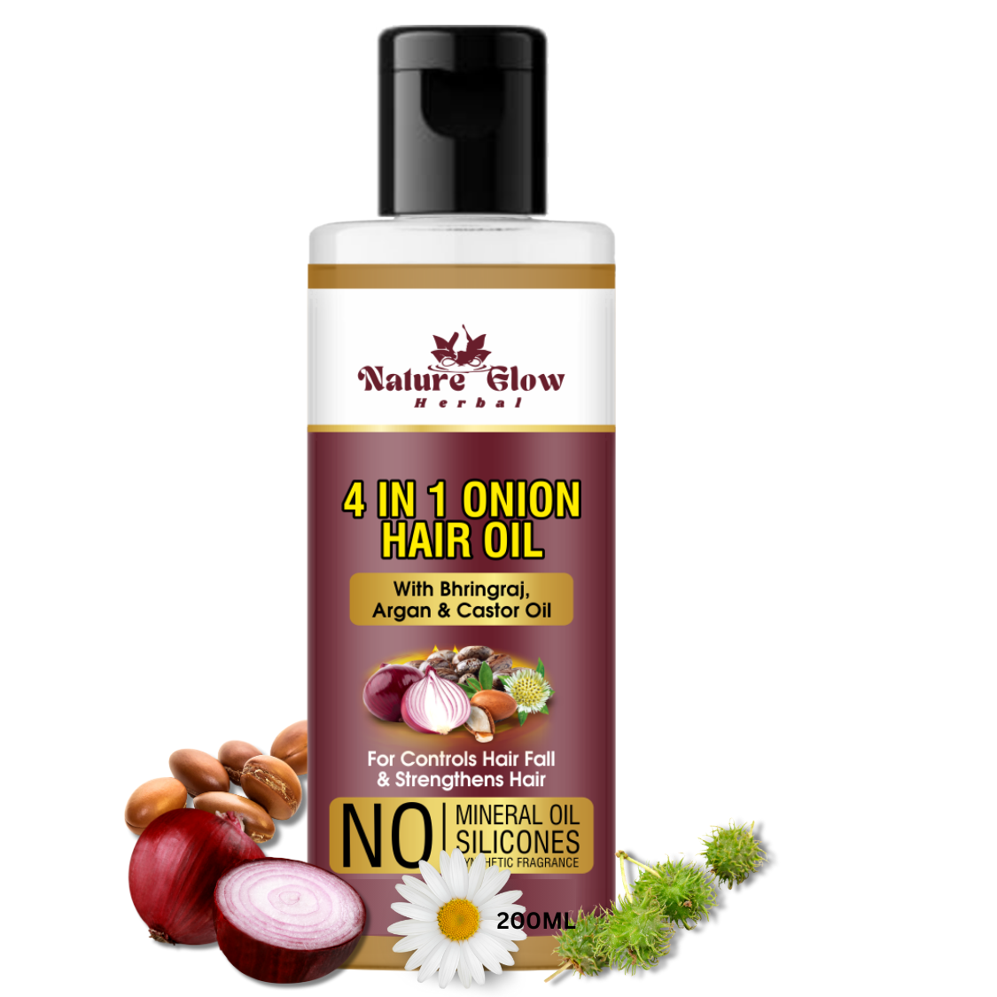 Nature Glow 4-in-1 Hair Oil