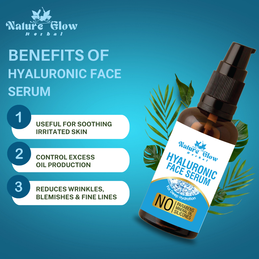 Nature Glow Hyaluronic Face Serum