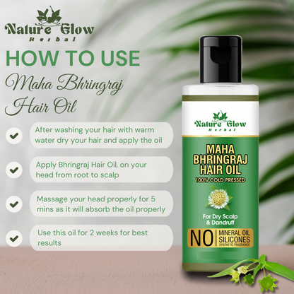 Nature Glow Bhringraj Hair Oil