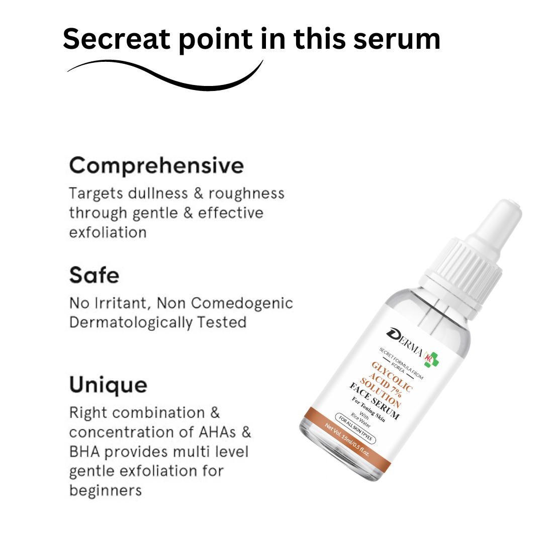 DERMA KR Ceramide & Vitamin C Sunscreen SPF 45 PA++++ + Pigmentation repair cream + Ubtan, D-tan face Pack + Glycolic acid 7% solution for skin tonning Pack of 4