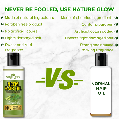 Nature Glow Neem Carrier Hair Oil