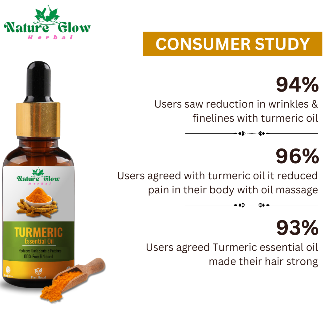 Nature Glow Organic Turmeric Essential Oil