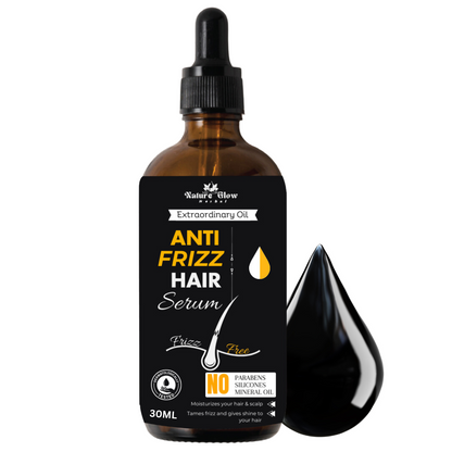 Nature Glow Anti Frizz Hair Serum