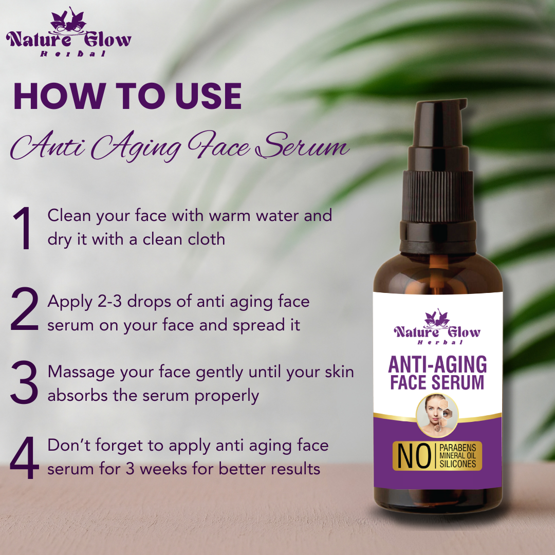 Nature Glow Anti-Ageing Night Face Serum