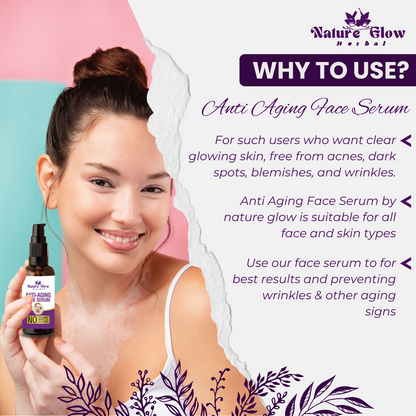 Nature Glow Anti-Ageing Night Face Serum