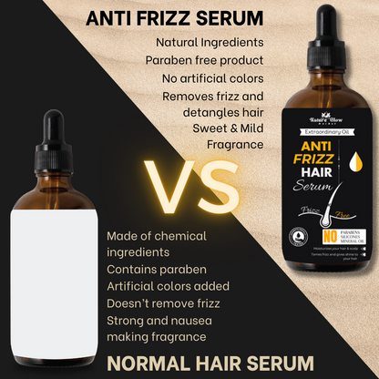 Nature Glow Anti Frizz Hair Serum