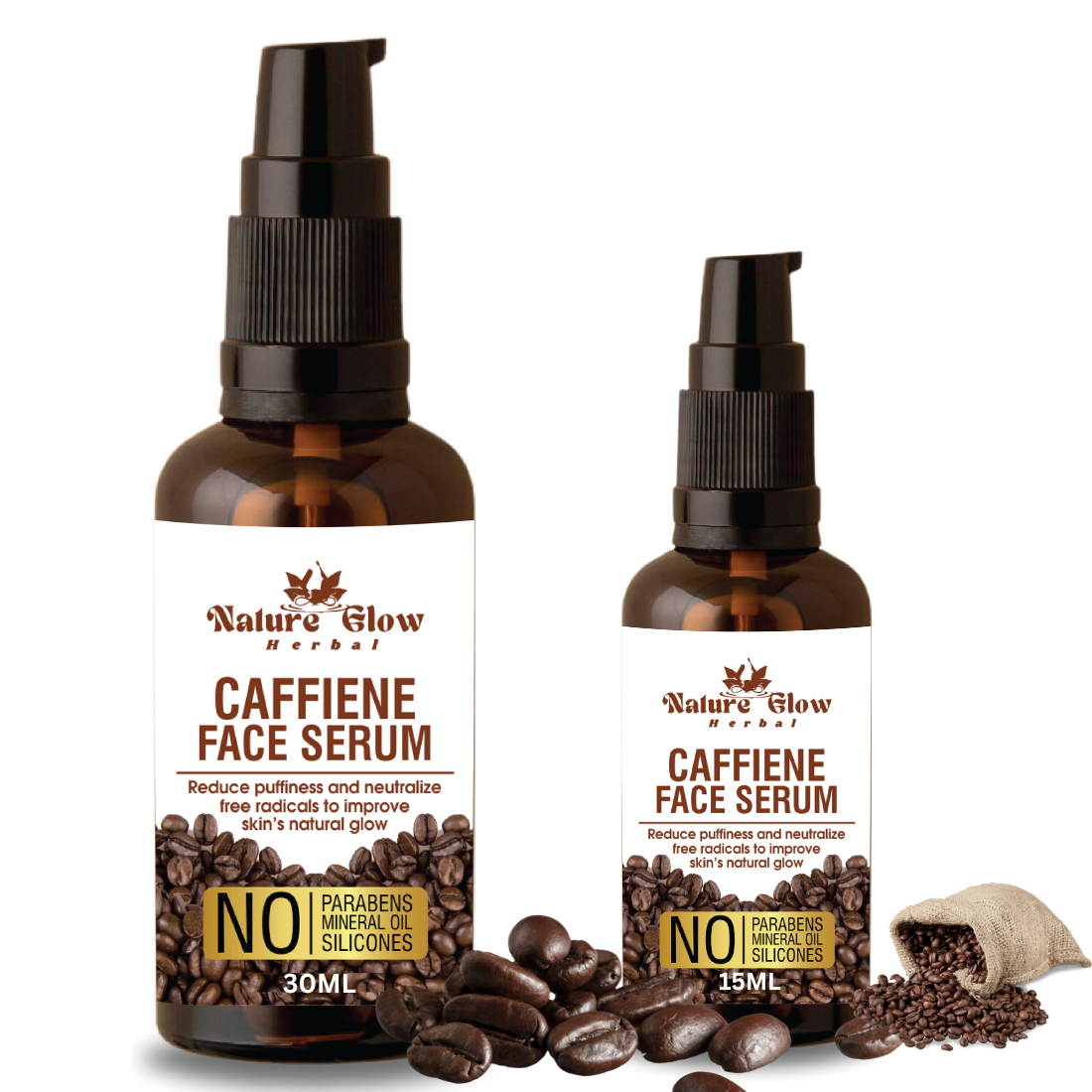 Nature Glow Caffeine Coffee Face Serum