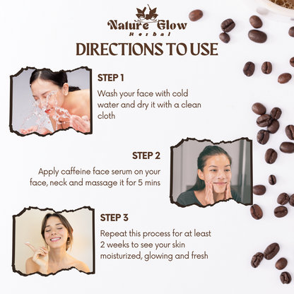 Nature Glow Caffeine Coffee Face Serum