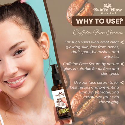 Nature Glow Caffeine Coffee Face Serum