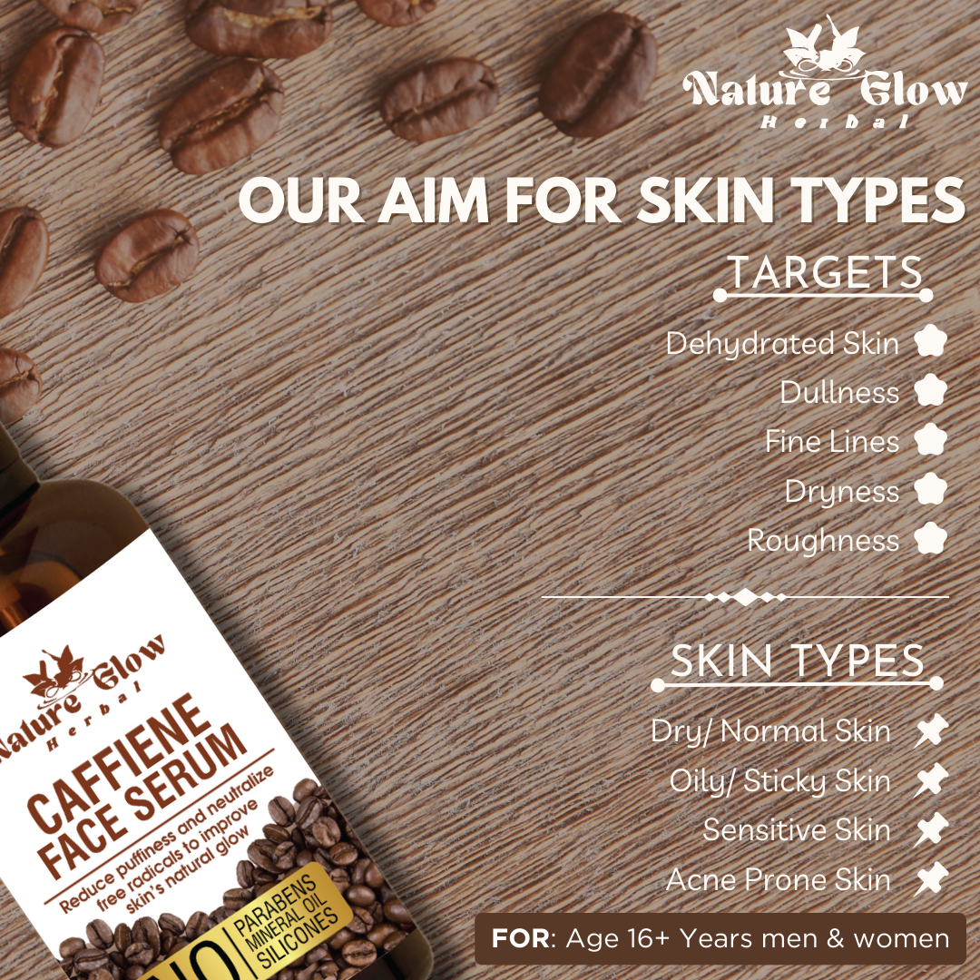 Nature Glow Caffeine Coffee Face Serum