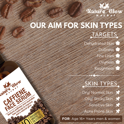 Nature Glow Caffeine Coffee Face Serum