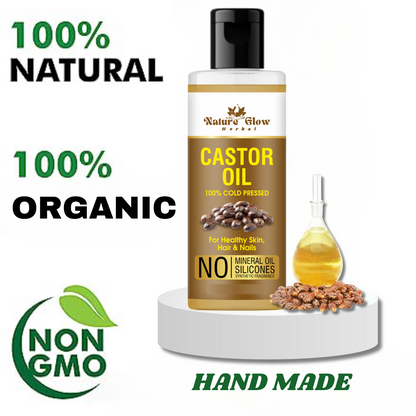 Nature Glow Castor Carrier Hair  Oil