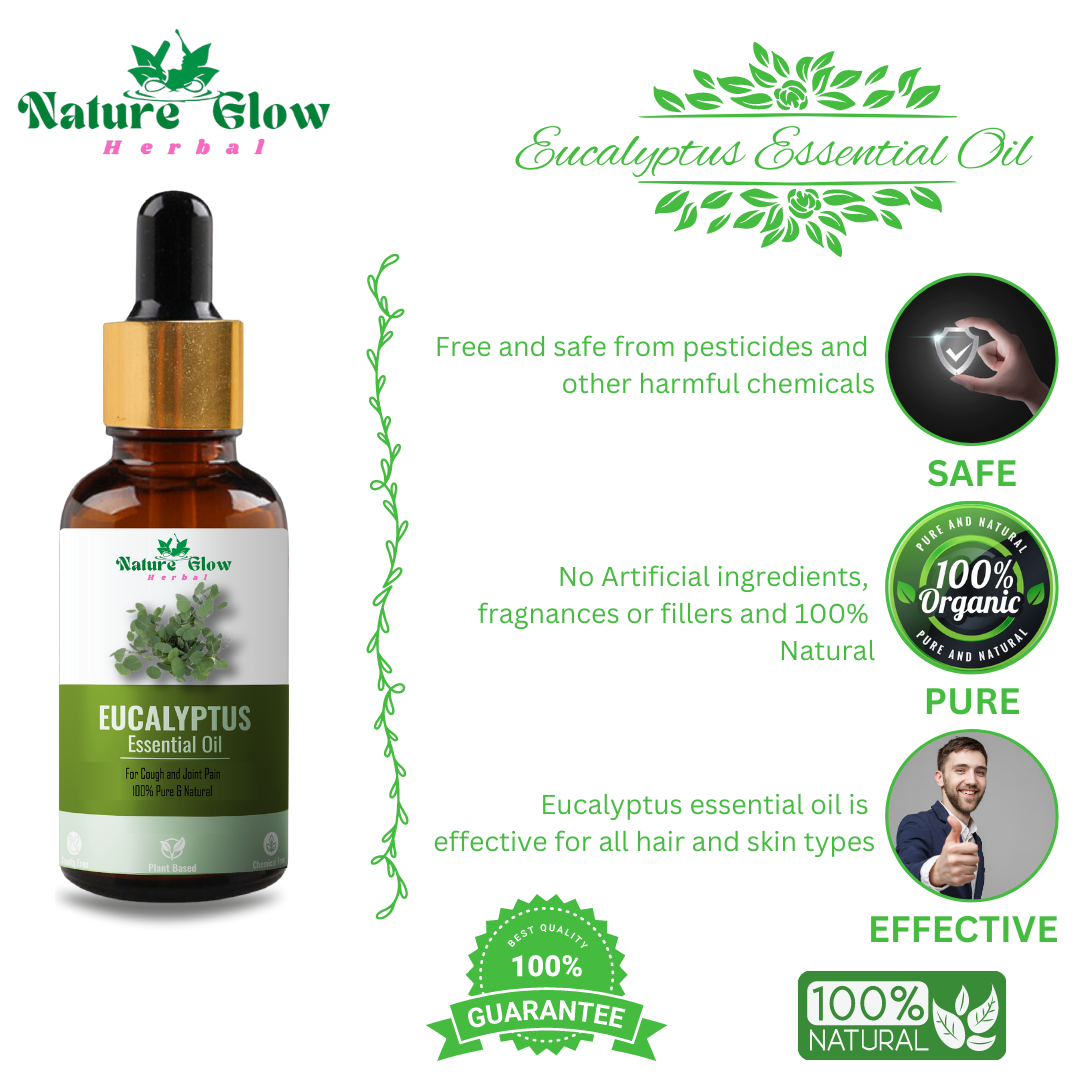 Nature Glow Pure Eucalyptus Essential Oil