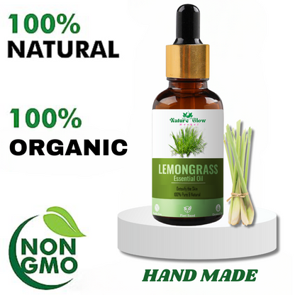 Nature Glow Premium Lemongrass Essential Oil