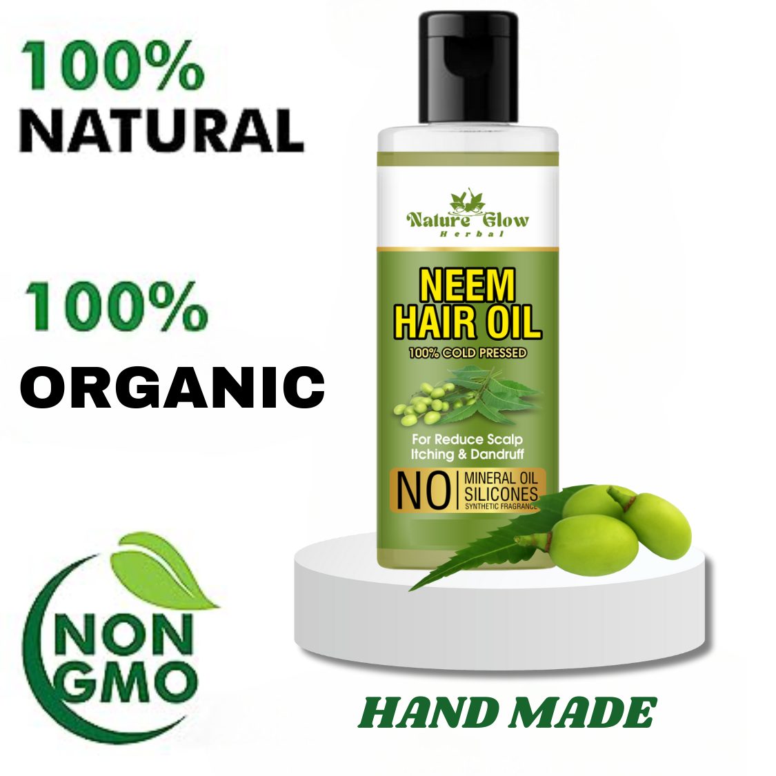 Nature Glow Neem Carrier Hair Oil