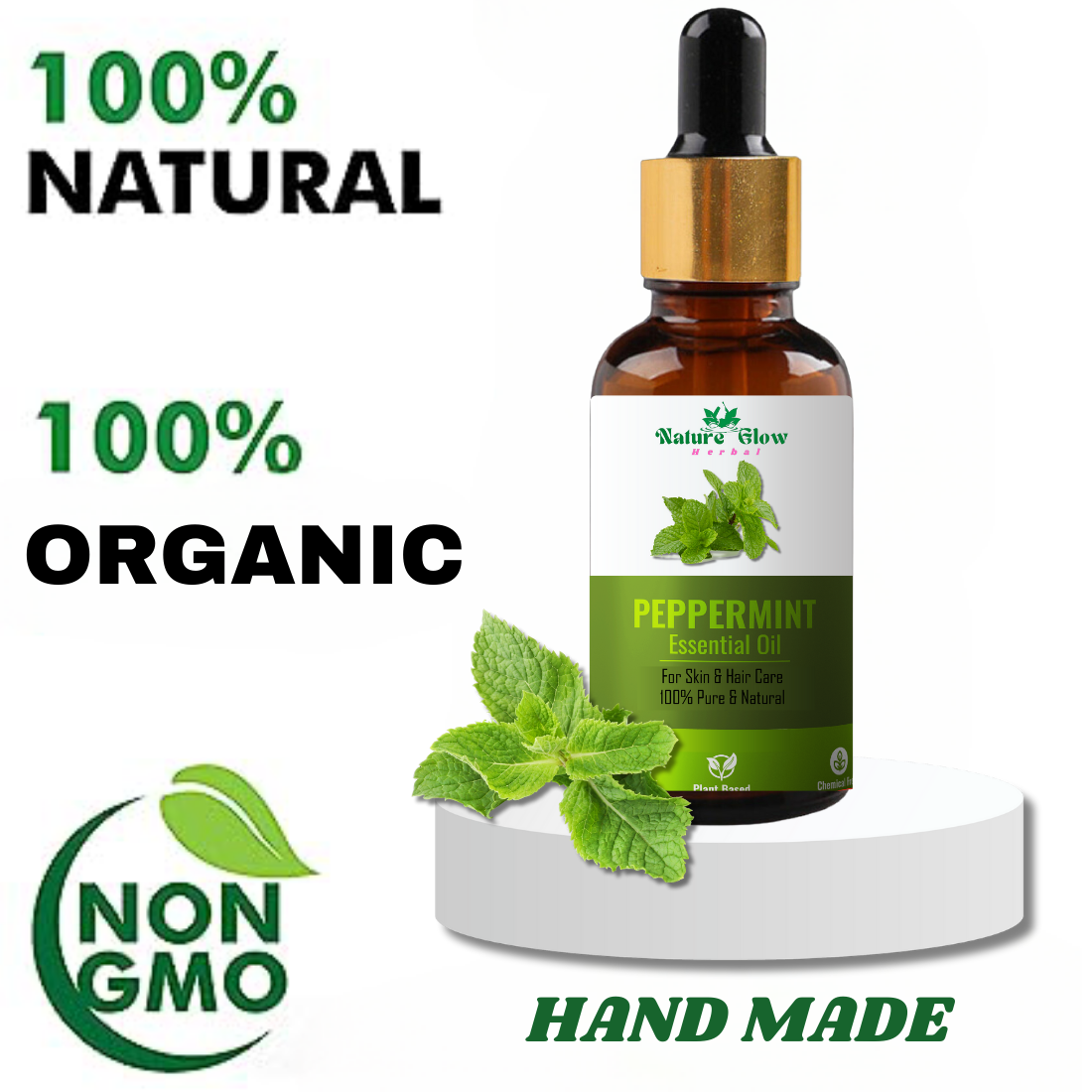 Nature Glow Pure Peppermint Essential Oil