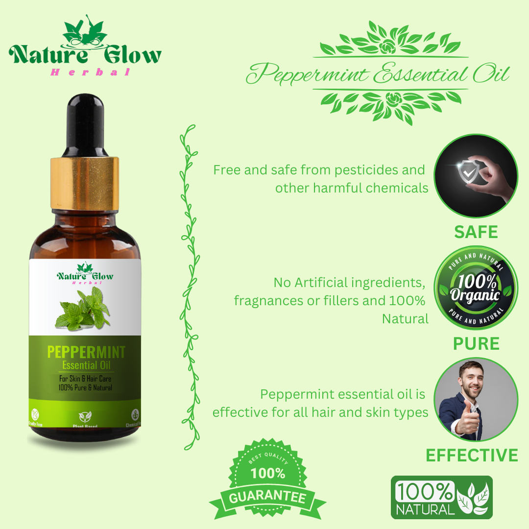 Nature Glow Pure Peppermint Essential Oil