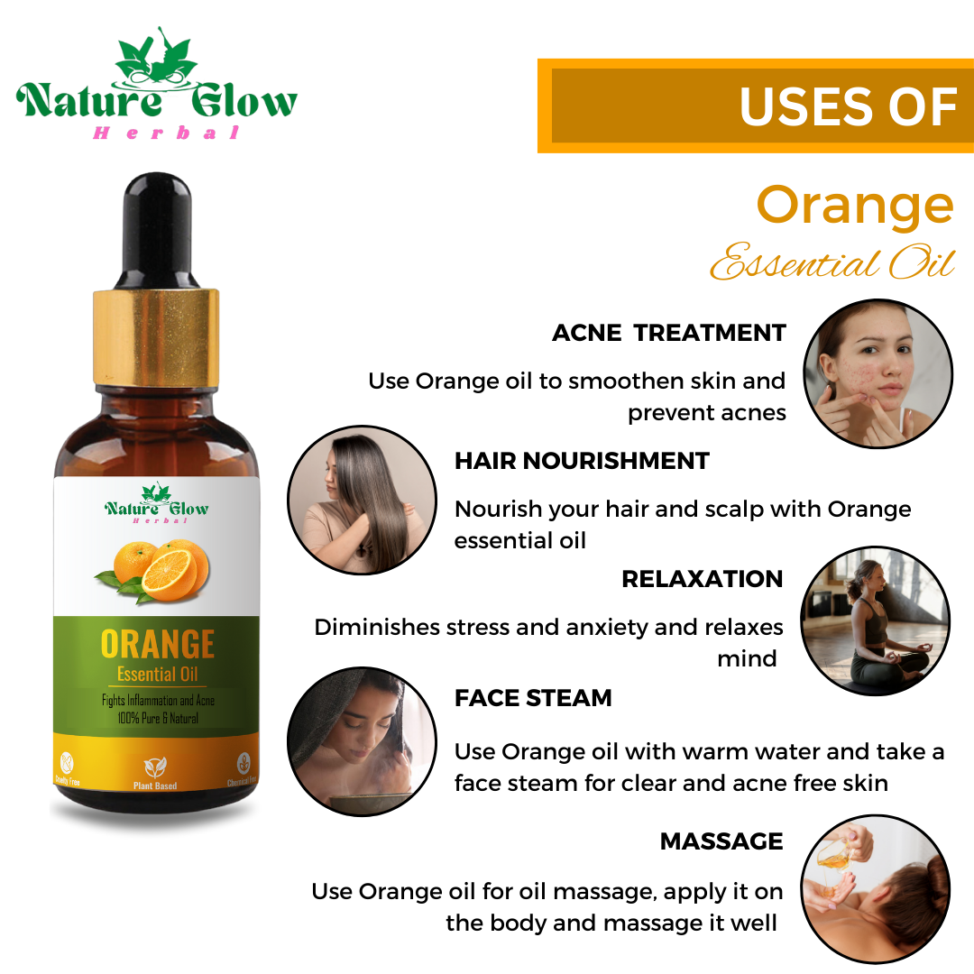 Nature Glow High Quality Orange Essential Oil