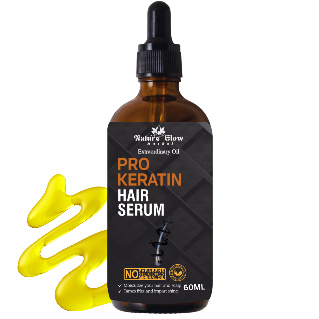 Nature Glow Pro Keratin Hair Serum