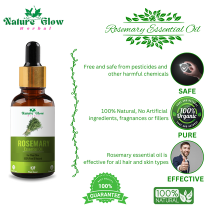 Nature Glow Premium Rosemary Essential Oil