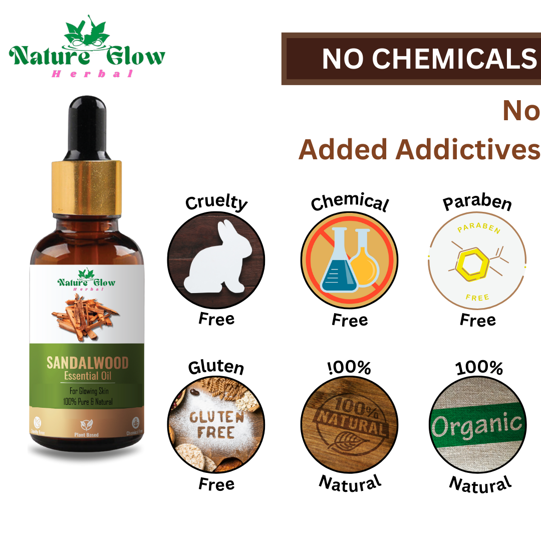 Nature Glow Premium Sandalwood Essential Oil