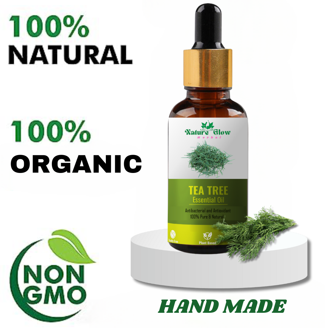 Nature Glow Premium Tea Tree Essential Oil