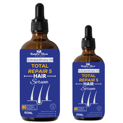 Nature Glow Total Repair 5 Hair Serum