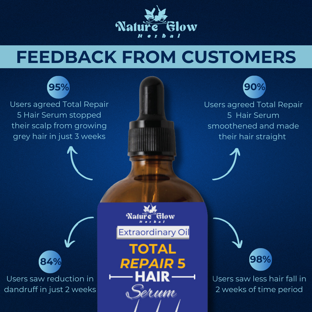 Nature Glow Total Repair 5 Hair Serum