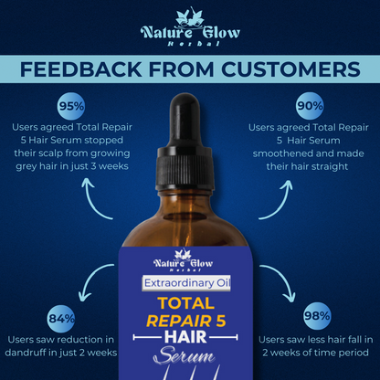 Nature Glow Total Repair 5 Hair Serum