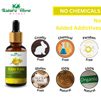 Nature Glow Premium Ylang Ylang Essential Oil