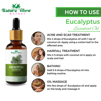 Nature Glow Pure Eucalyptus Essential Oil