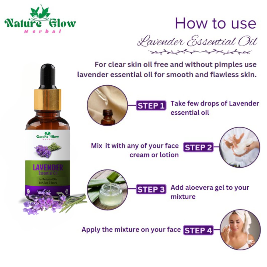 Nature Glow Premium Lavender Essential Oil