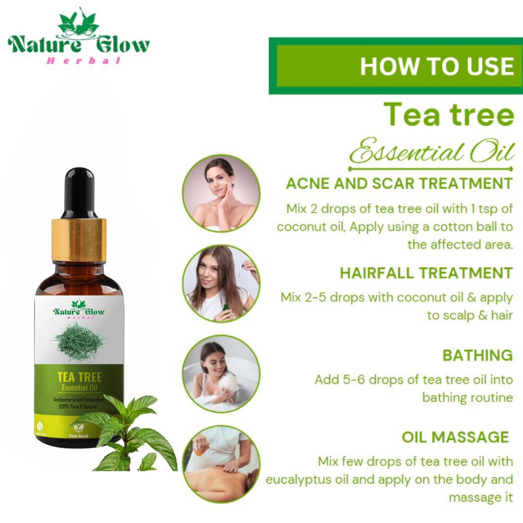 Nature Glow Premium Tea Tree Essential Oil